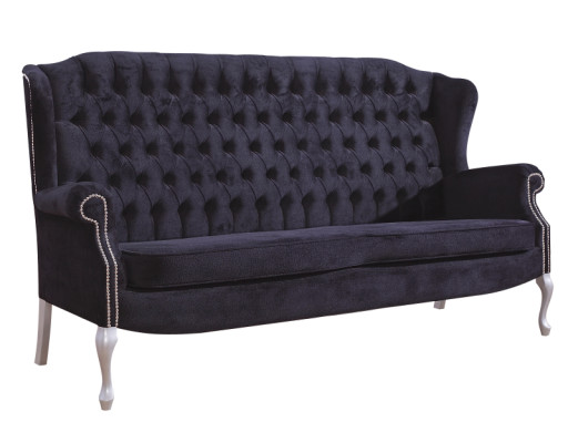 Klassieke Chesterfield driezitsbank bank gestoffeerde fluwelen bankstellen