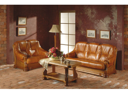 Klassieke driezitsbank banken bekleden bankbank 3-zitsleren banken