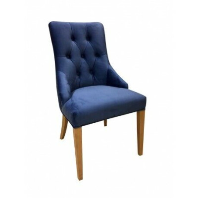 Chesterfield Set 6x Stoel Eetkamerstoel Stof Bekleding Stoel Horeca Eetkamer