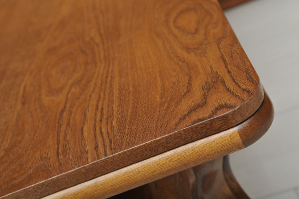 Echt houten tafel Klassieke salontafel Bank bijzettafels Hout handgemaakt