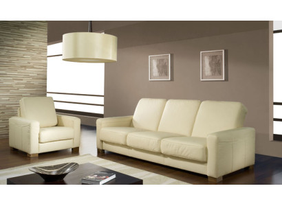 Sofa set 3+1+1 zits set Design Bankstel Beklede Banken Lederen Relax Moderne