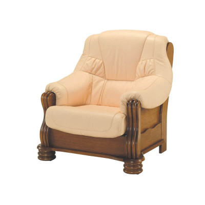 Ontwerper Klassieke gestoffeerde tv fauteuil bank 1-zitsdesign bankstellen