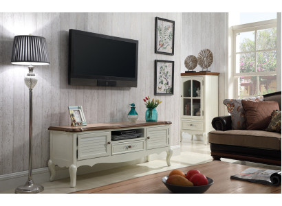 Dressoir tv Lowboard tv kast Tafel Woonkamer Hout Klassiek Landhuis Meubels