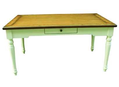 Moderne eettafel Tafel Tafels Houten tafel Amerikaanse eetkamer Landhuisstijl