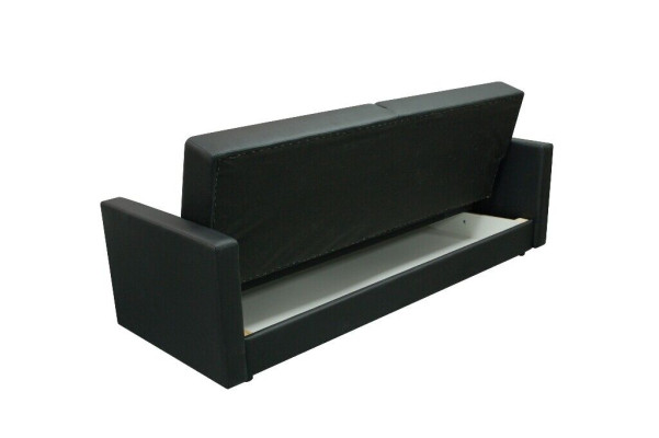 Slaapbank bekleding set bedfunctie 3-zits Nieuw stoffen bankstel Textiel