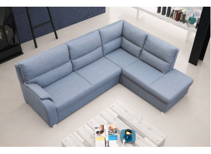 Bank slaapbank designerbank met slaapfunctie + opbergdoos hoekbank bank - NIEUW!