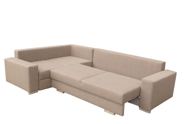 Bank slaapbank ontwerpbank met bedfunctie bedlade hoekbank bank / NIEUW