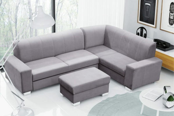 Sofa Slaapbank Designbank met slaapfunctie + opbergruimte hoekbank Bank NIEUW