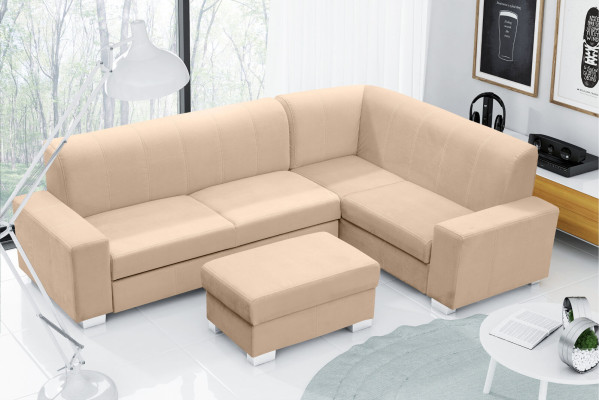 Sofa Slaapbank Designbank met slaapfunctie + opbergruimte hoekbank Bank NIEUW