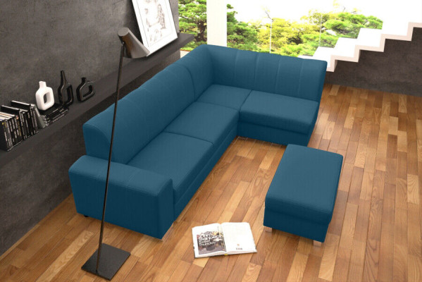 Sofa slaapbank Designer bank met slaapfunctie + bedlade Hoekbank Bank NIEUW