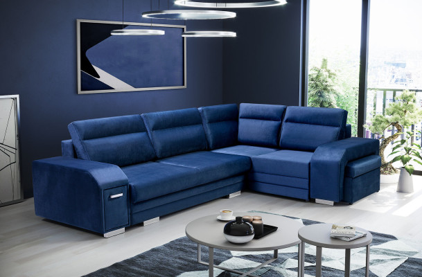 Hoekbank Bank Bank Bank Sectioneel Woonlandschap Woonkamer Banken Bankstellen Stof Nieuw