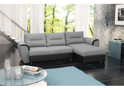 Bank slaapbank ontwerper bank met slaapfunctie + bedlade hoekbank bank nieuw