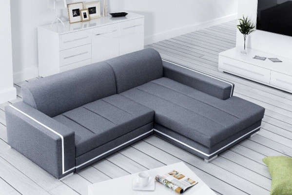 Hoekbank met slaapfunctie bedfunctie kastbank bankbank woonlandschap bed