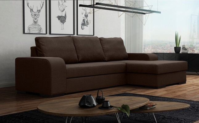 Slaapbank hoekbank bank bedfunctie gestoffeerde hoekbank set nieuw slaapfunctie