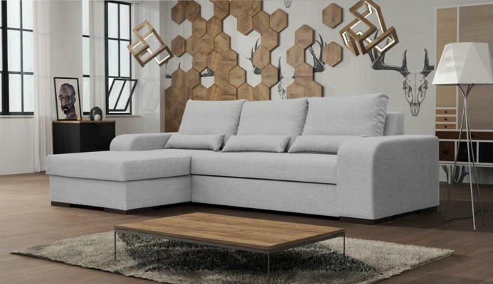 Slaapbank Slaapbank Designbank met slaapfunctie - Bedlade Hoekbank Bank