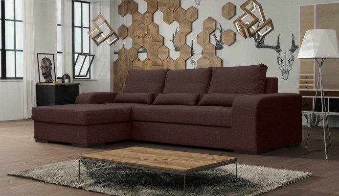Slaapbank Slaapbank Designbank met slaapfunctie - Bedlade Hoekbank Bank