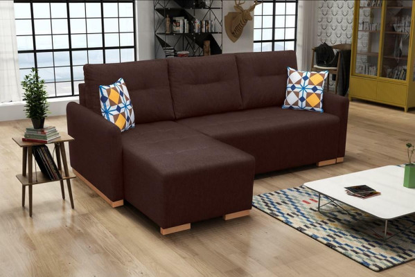 Sofa ontwerper slaapbank bank met slaapfunctie - bedlade bank hoekbank