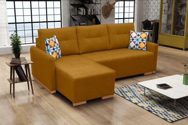 Sofa ontwerper slaapbank bank met slaapfunctie - bedlade bank hoekbank