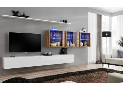 Wand compleet meubilair woonkamer modern woonkamermeubilair tv-standaard design