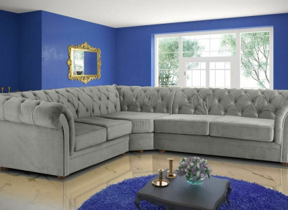 245x308cm Bank Chesterfield Sofa op maat gemaakt Bankstellen Bankstellen Set