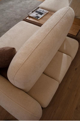 Witte woonkamer designbankstel 3-zits gestoffeerde fauteuil 2-delig set nieuw