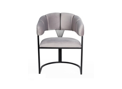 Eetkamerstoelen roestvrijstalen luxe fauteuil stoel wit leunstoel woonkamer meubels