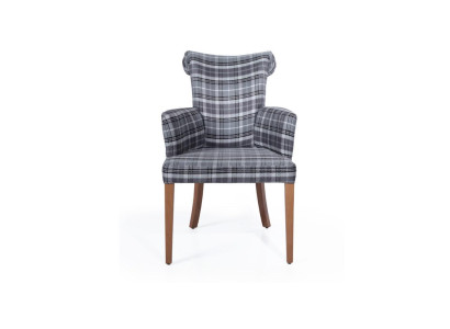 Eetkamerstoel Stoel Beklede Stoel Fauteuil Stoelen Hout Art Deco Ontwerp Zitting Nieuw