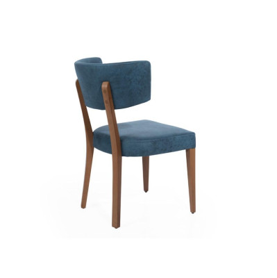 Stoel Meubel Ontwerp Gestoffeerde Stoel Armstoel Eetkamerstoel Klassiek Houten Fauteuil