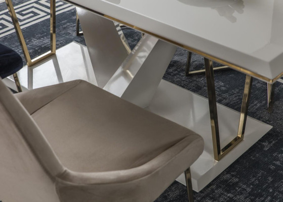 Garnituur eetkamerset eetkamer eettafel dressoir eetstoel eetkamerset eethoek 6-delig