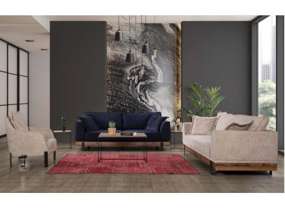 Bankstel Bank Fauteuil Bankstellen Driepersoonsbank 3+3+1 Zits Bankstel Modern