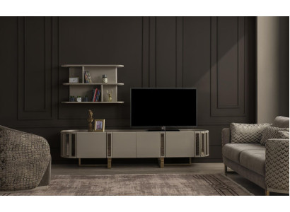 Woonwand rtv Lowboard planken set tv standaard dressoir ladekast woonkamer