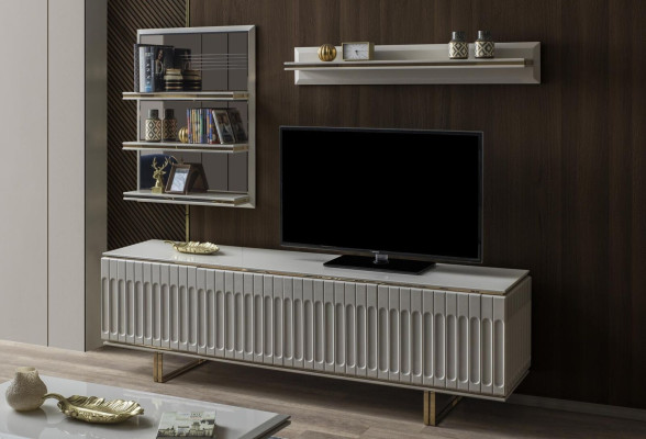 Luxe tv-wand woonkamer rtv Lowboard tv-standaard dressoir plank woonkamerwand