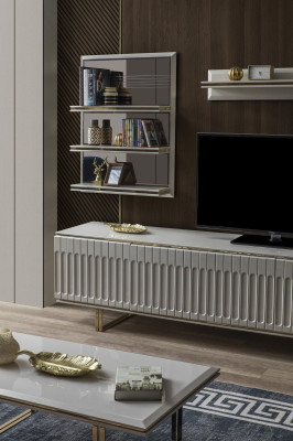 Luxe tv-wand woonkamer rtv Lowboard tv-standaard dressoir plank woonkamerwand