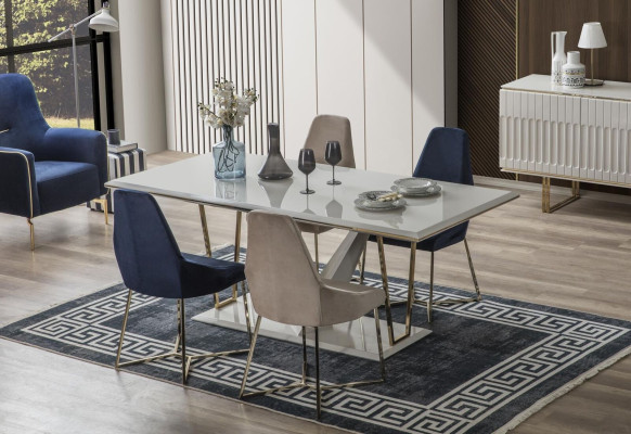 Eetgroep Eetkamer Eettafel Set Eetstoel Eetgroep Eethoek Modern 5-delig