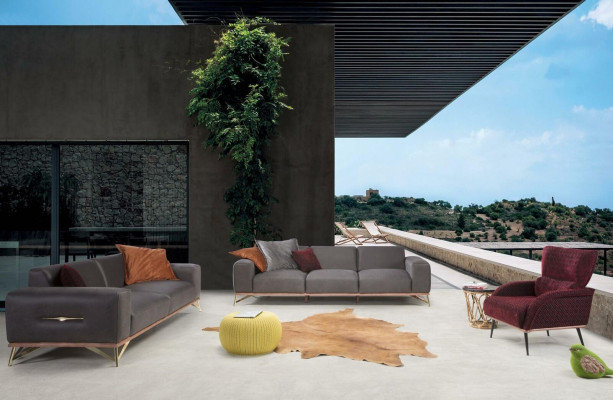 Fauteuil éénzitter 1 zit stof Moderne stoel Woonkamermeubilair Textiel Clubfauteuil