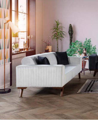 Luxe bankstel Driezits 3+3+1 zitplaatsen Stof Bank Fauteuil Textiel Stijl