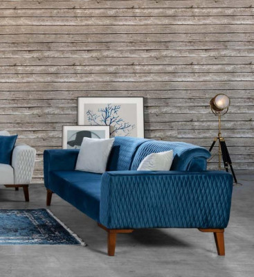 Sofaset 3+3+1 zits Complete bank fauteuil Textiel bankstellen set 3-delig