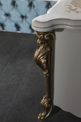 Nachtkastje Beige Elegant Modern Meubilair Mooi Nachtkastjes Luxe Slaapkamer Nieuw