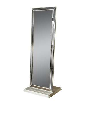 Spiegel Grijs Elegant Design Stijl Luxe Modern Woonkamer Nieuw Metaal Meubels