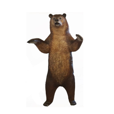 Beer levensgroot figuur decoratie standbeelden sculptuur tuindecoratie 240 cm Nieuw figuren