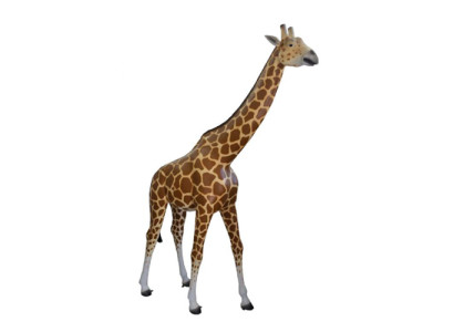 Tuindecoratie Zoo Giraffe Standbeeld Figuur Decoratie Standbeelden Beeldhouwwerk Figuren 53 cm