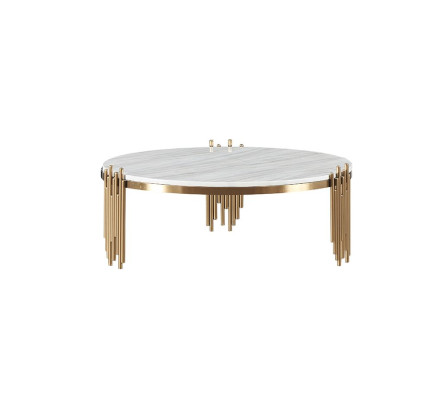 Luxe grijs met gouden elementen Jugendstil woonkamer set 3+2+1