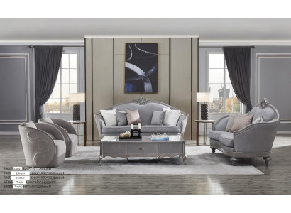 Sofaset 3+3+2 zits Bank Bankstel Bankstel Set Stof Textiel Nieuw