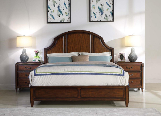 Bed 2x Bedside Table 4 pieces Bedroom Set Design Modern Luxury Classic Furniture
