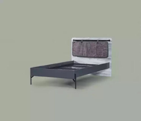 Tienerbedden Eenpersoonsbed Grijs Bedmeubelen Slaapkamer Eenpersoonsbed
