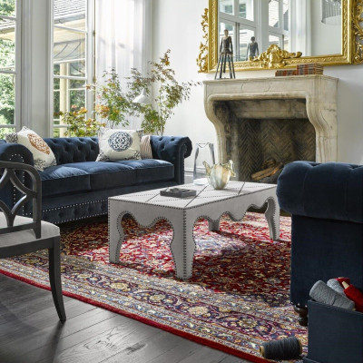 Chesterfield bankbank bekleding bank bekleding stof leer