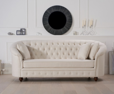 Beige Koninklijke Bank - Luxe Chesterfield meubels gestoffeerde designmeubelen