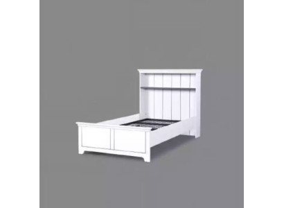Houten bed slaapkamer design luxe meubels tienerkamer wit klassiek