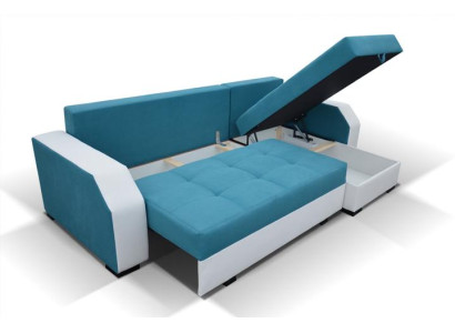 Design hoekbank, slaapfunctie, bank, leer, textiel, gestoffeerde banken, banken, bank Aris