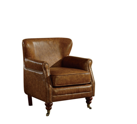 Chesterfield oorfauteuil bruin lederen zitgroep fauteuil bank lederen sofa nieuw